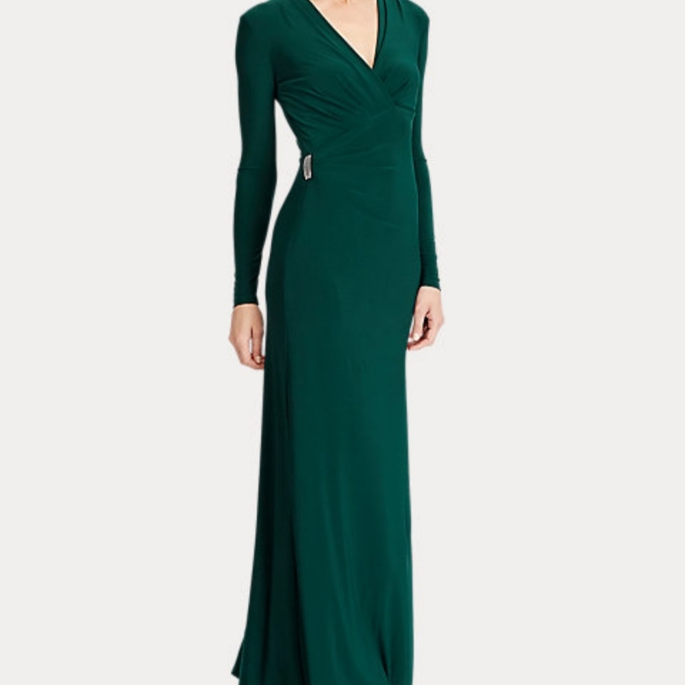 Emerald Green Lauren Ralph Lauren Dress Size 4